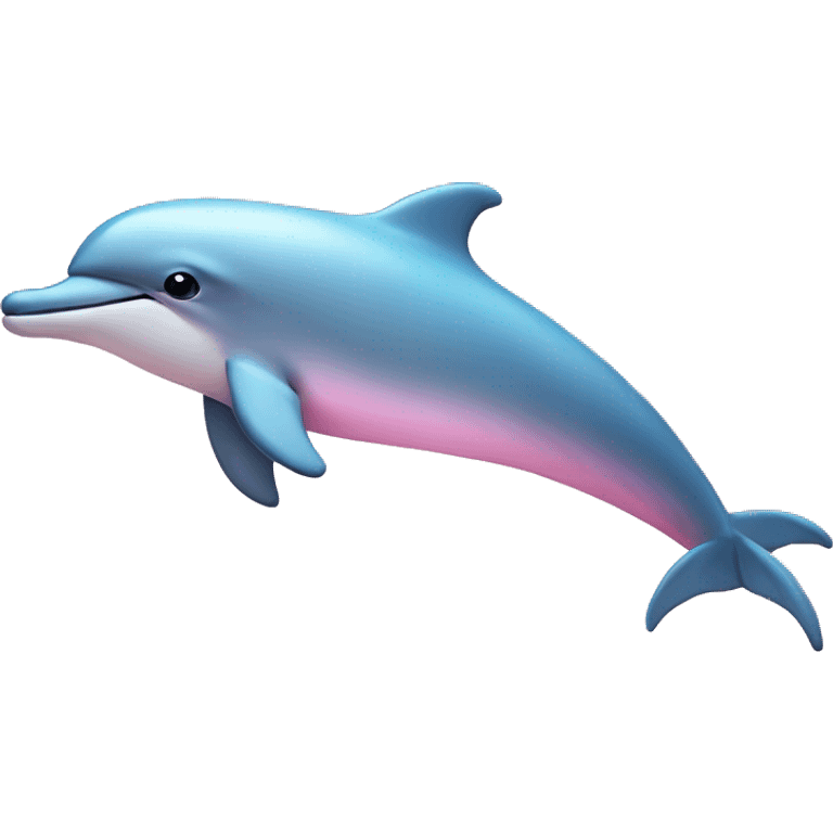 Pastel-pink-colors-dolphin emoji