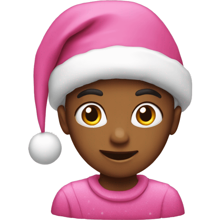 Pink Christmas  emoji