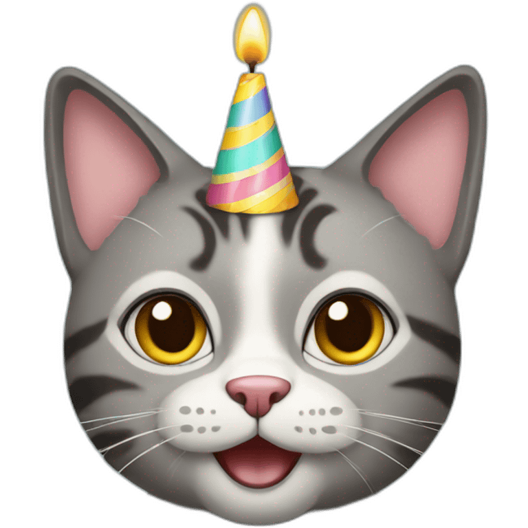 cat-birthday emoji