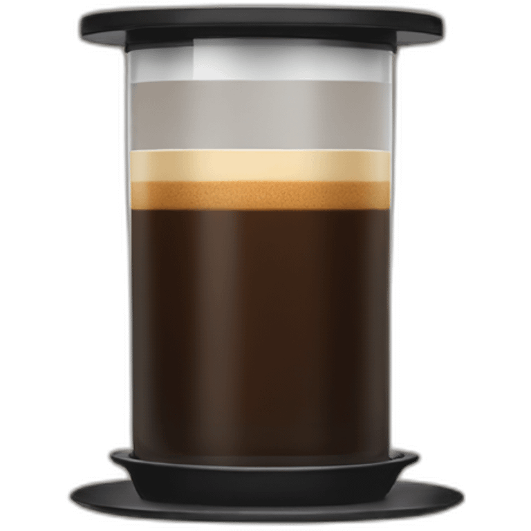 aeropress coffee emoji