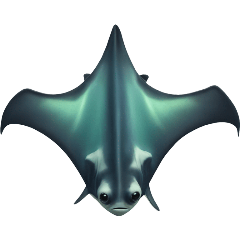 reef manta ray emoji