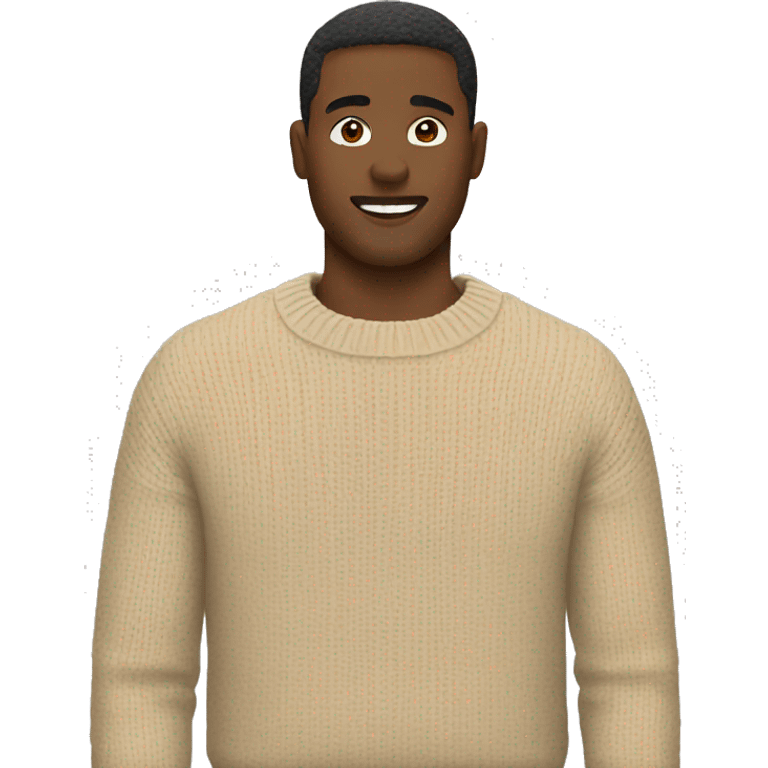 Beige sweater emoji