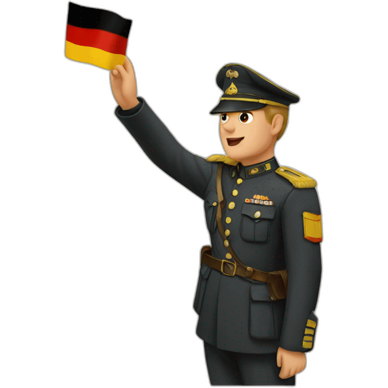 German salute emoji