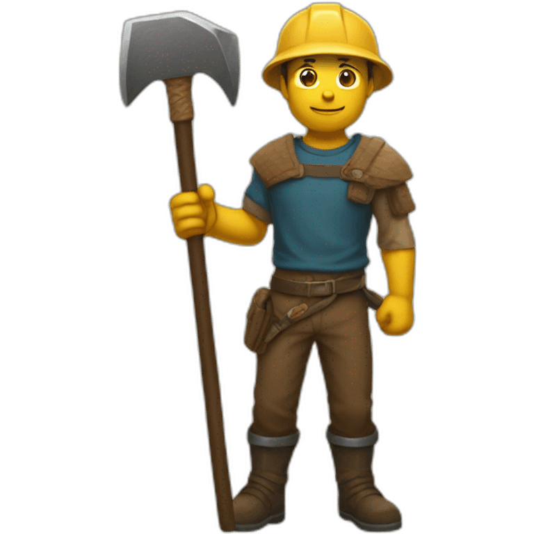 henryanand with a pickaxe emoji