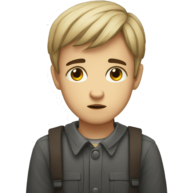 sad german boy emoji