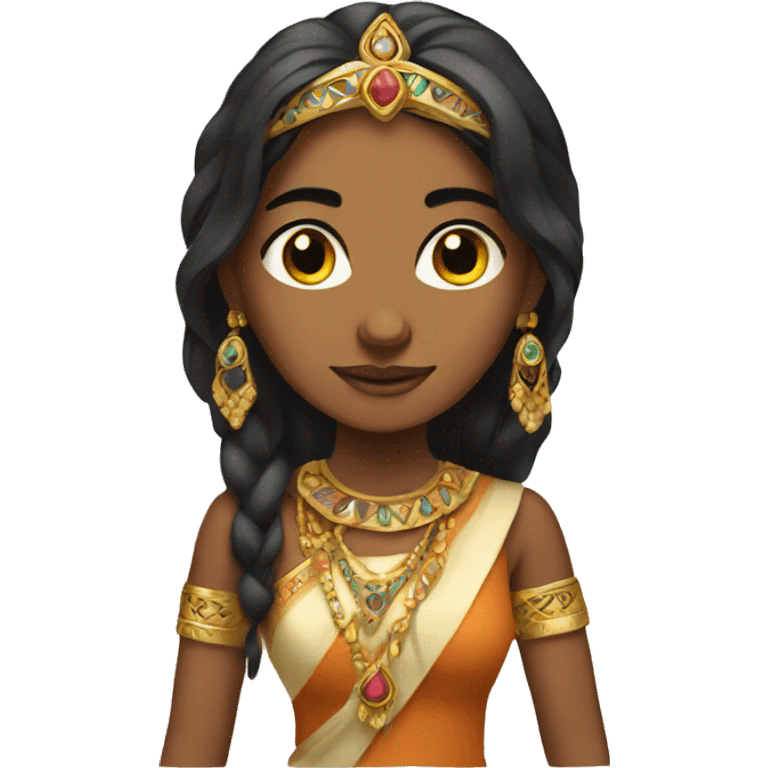 Indian princess  emoji