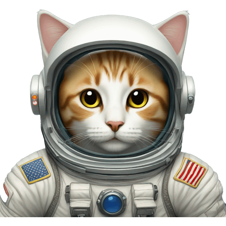 Astronaut cat emoji