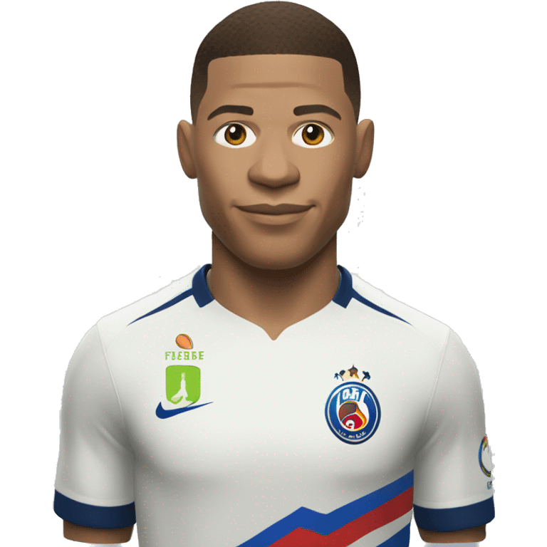 Mbappé jouant à FIFA emoji