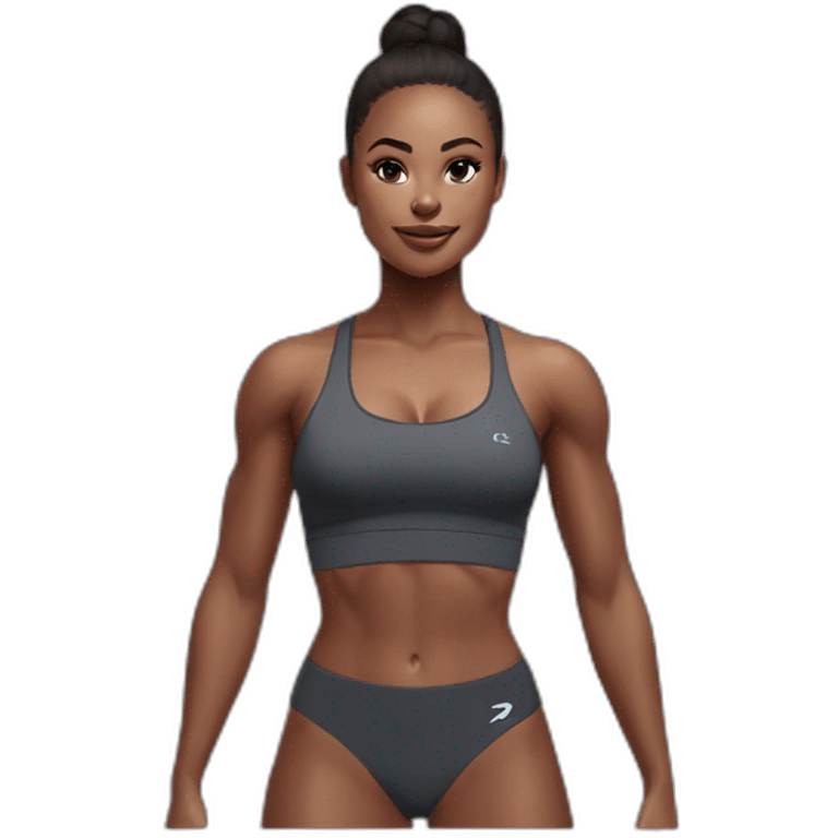 fitgirl in gymshark emoji