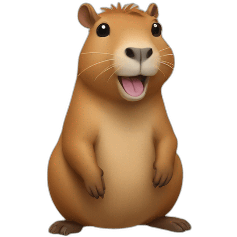 Thumbs up capybara emoji