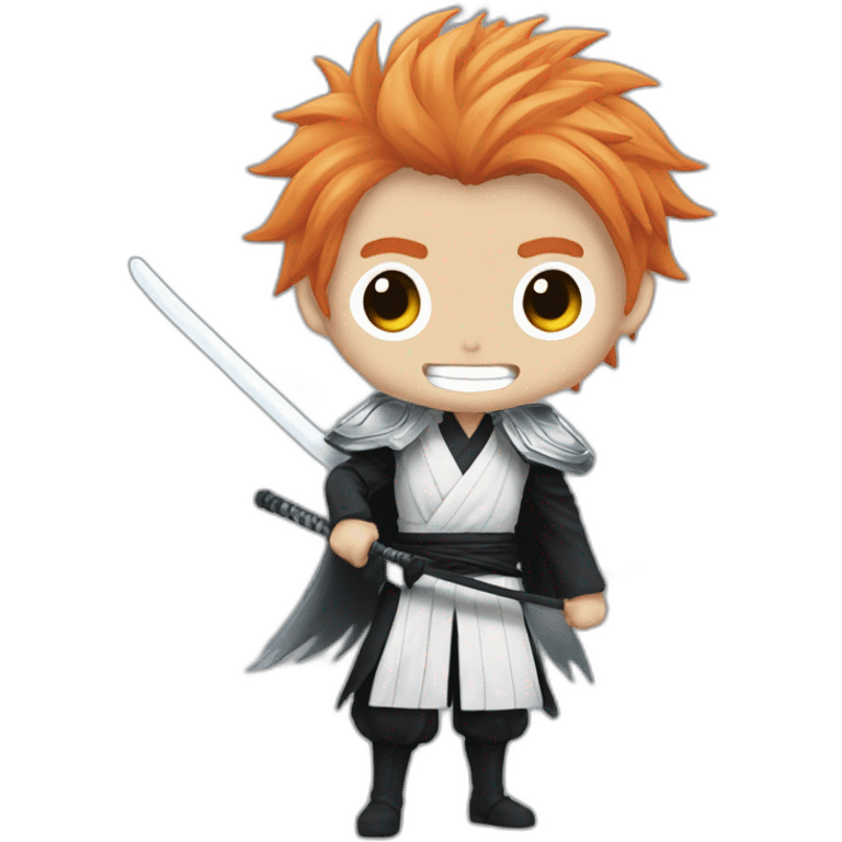 ichigo whit his bankai emoji