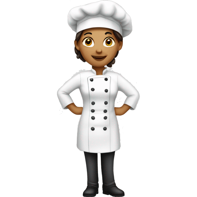 a female chef emoji