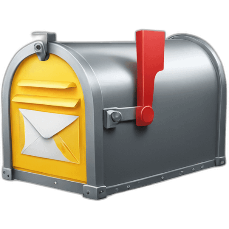 realistic mail box emoji