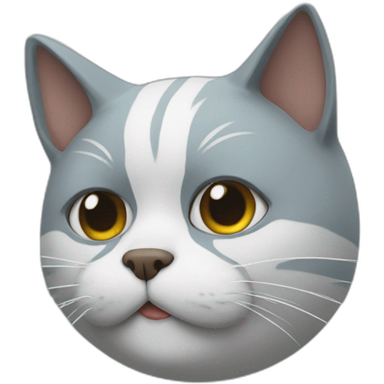 cat with a covid mask emoji