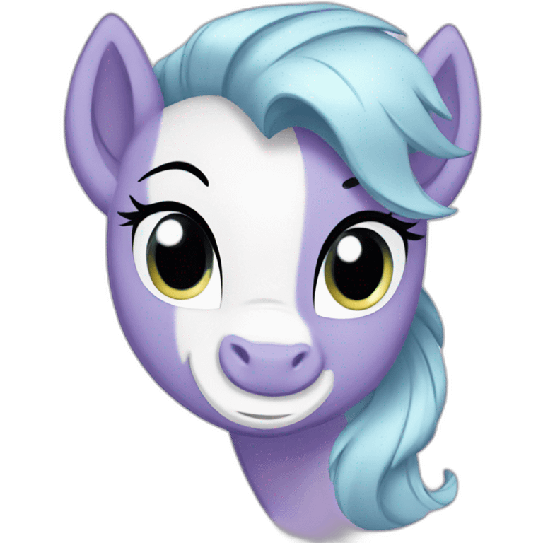 Rarity from my little pony emoji