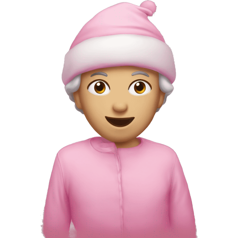 pink Christmas  emoji