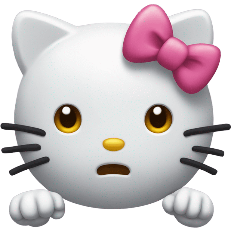 mad hello kitty  emoji