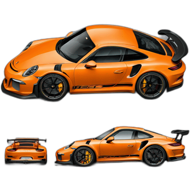 porsche gt3 rs emoji