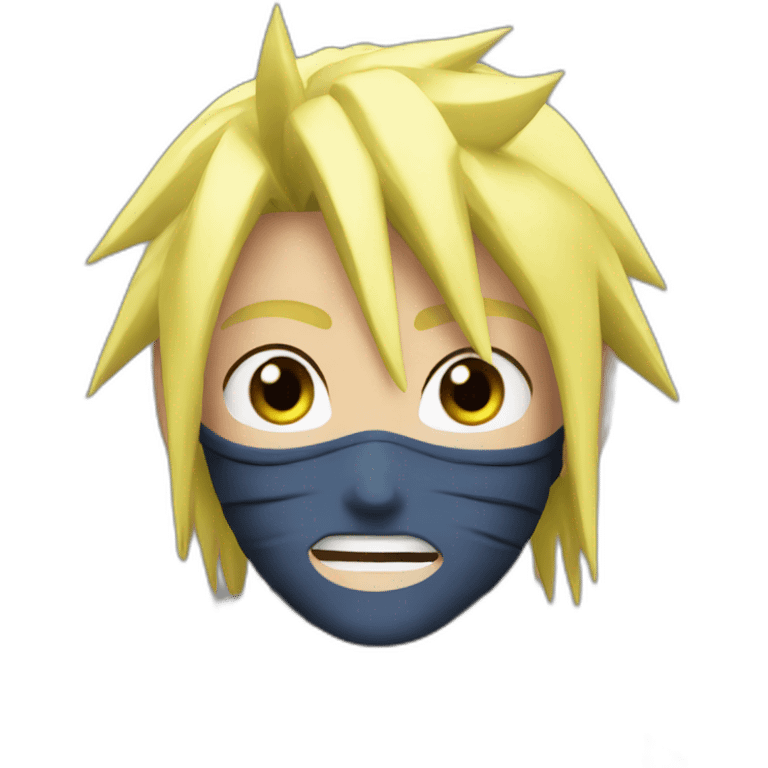 Naruto blonde emoji