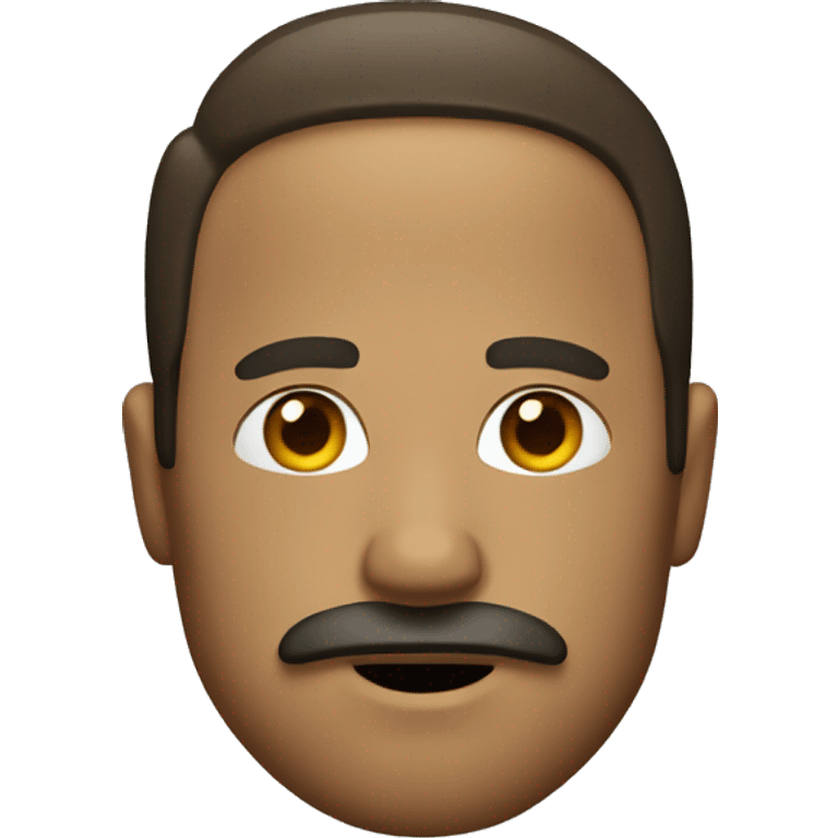 Man with mustache and goatee  emoji