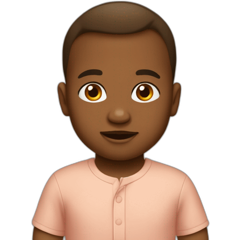 Bébé qui court emoji