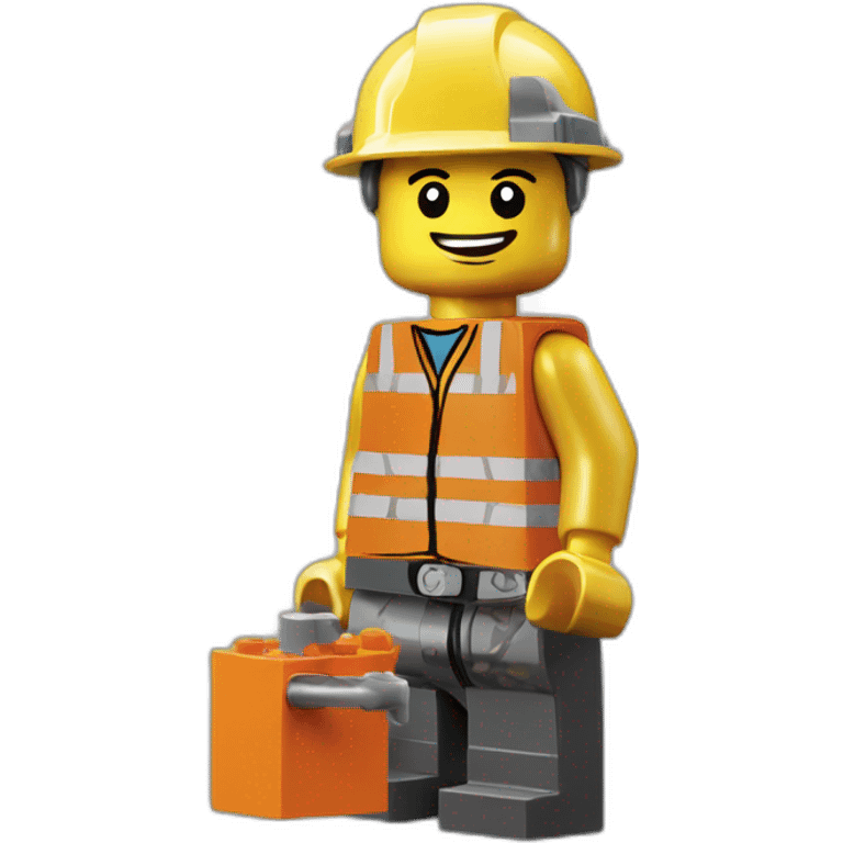 construction lego emoji