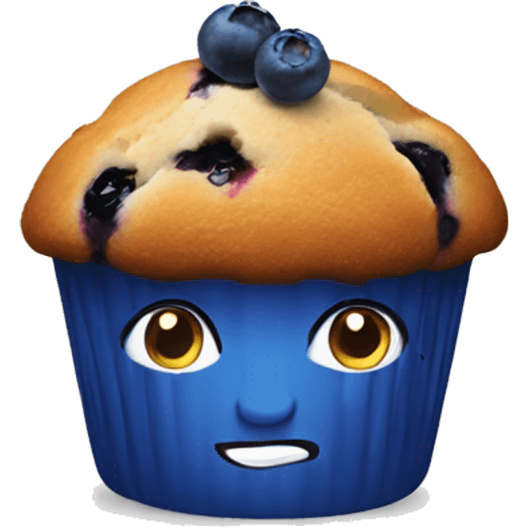 blueberry muffin emoji