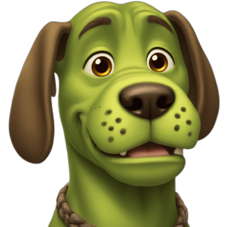 shrek dog emoji