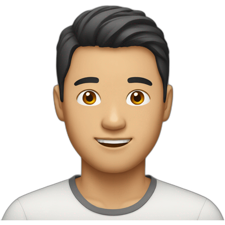 Asian American guy emoji