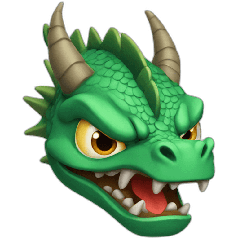 angry dragon] emoji