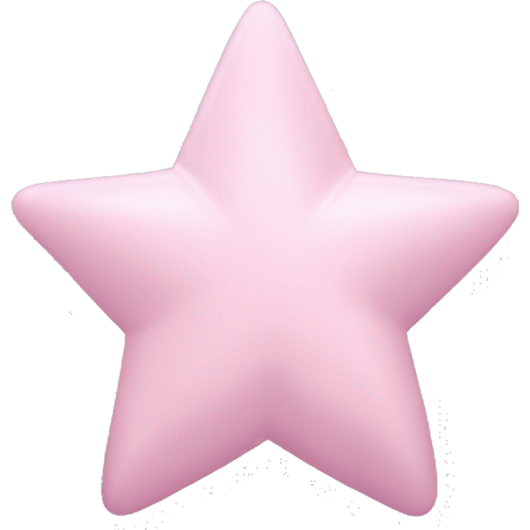 pastel pink star emoji