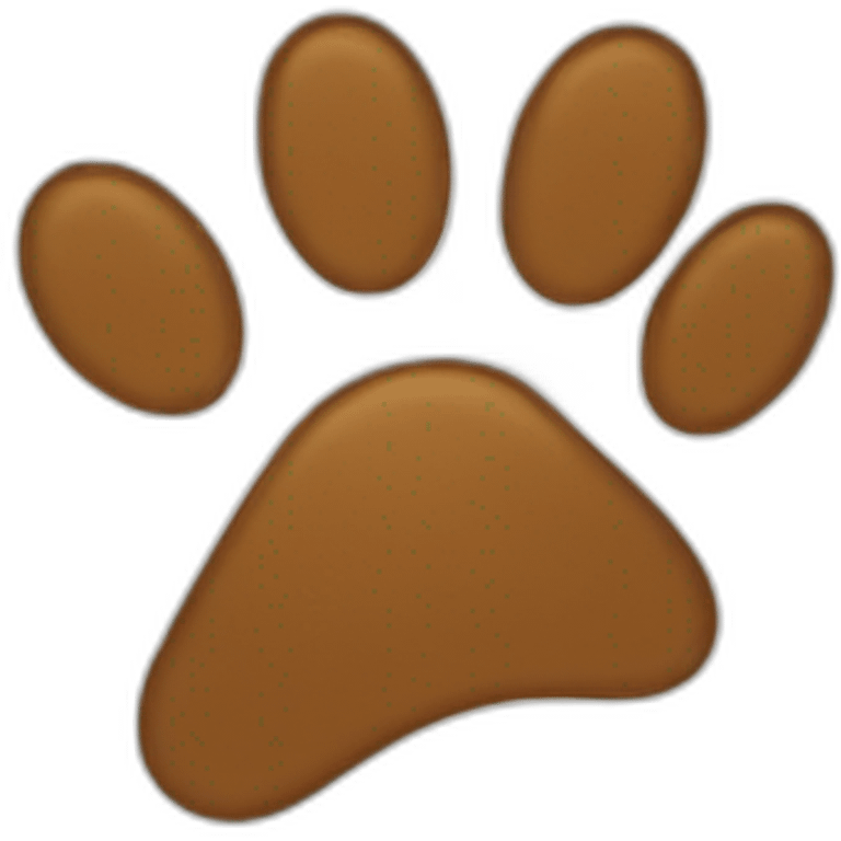 paw print emoji