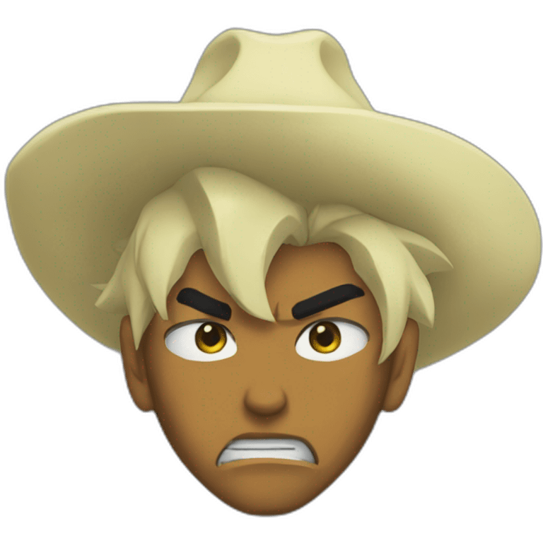 Cowboy bebop angry emoji