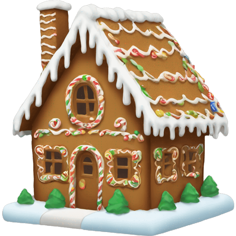 Gingerbread house  emoji