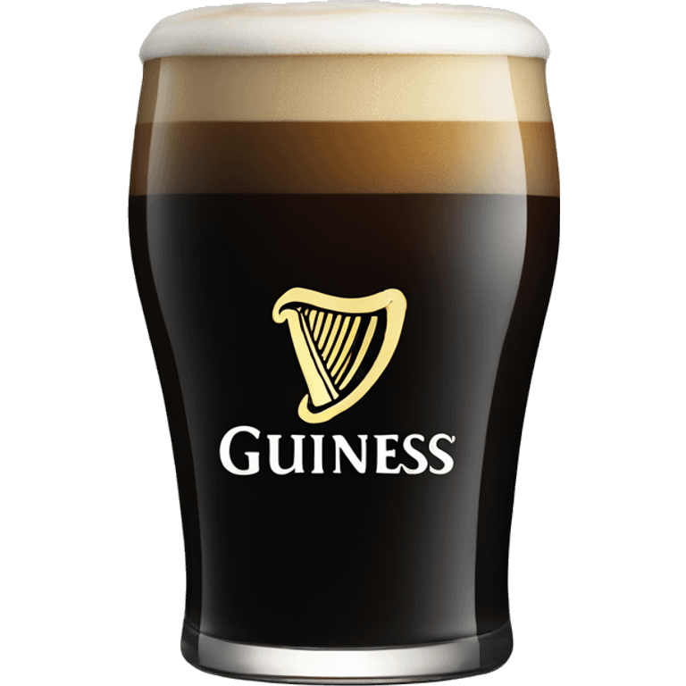 Guinness, pint emoji