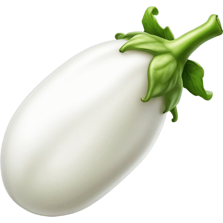 White eggplant  emoji