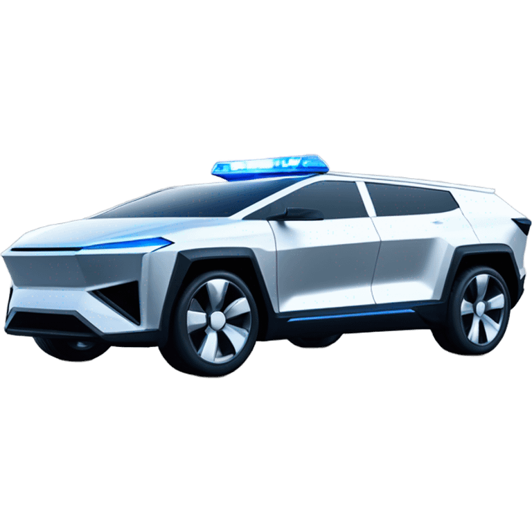 cybertruck police car emoji