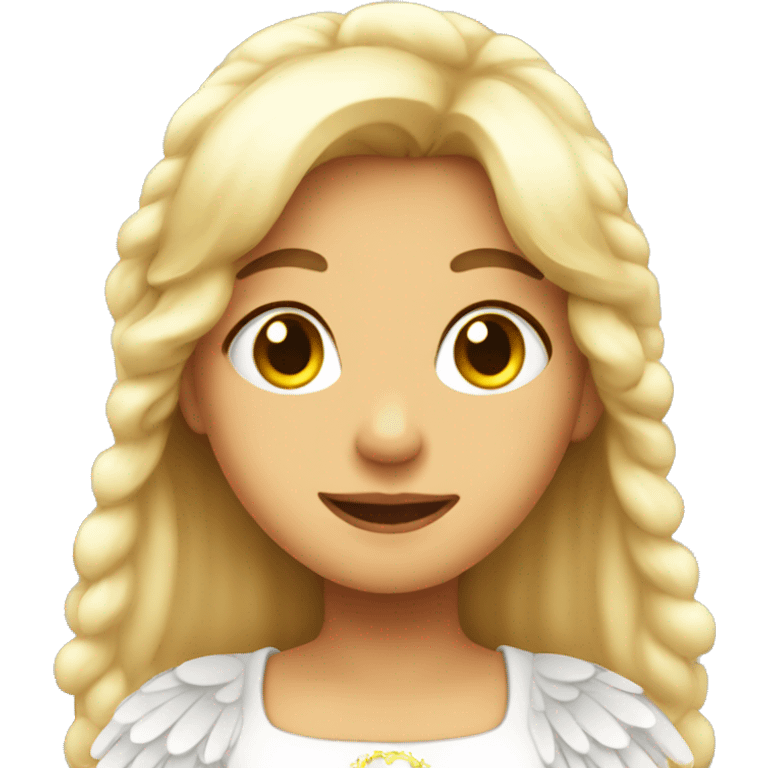 Girl angel emoji