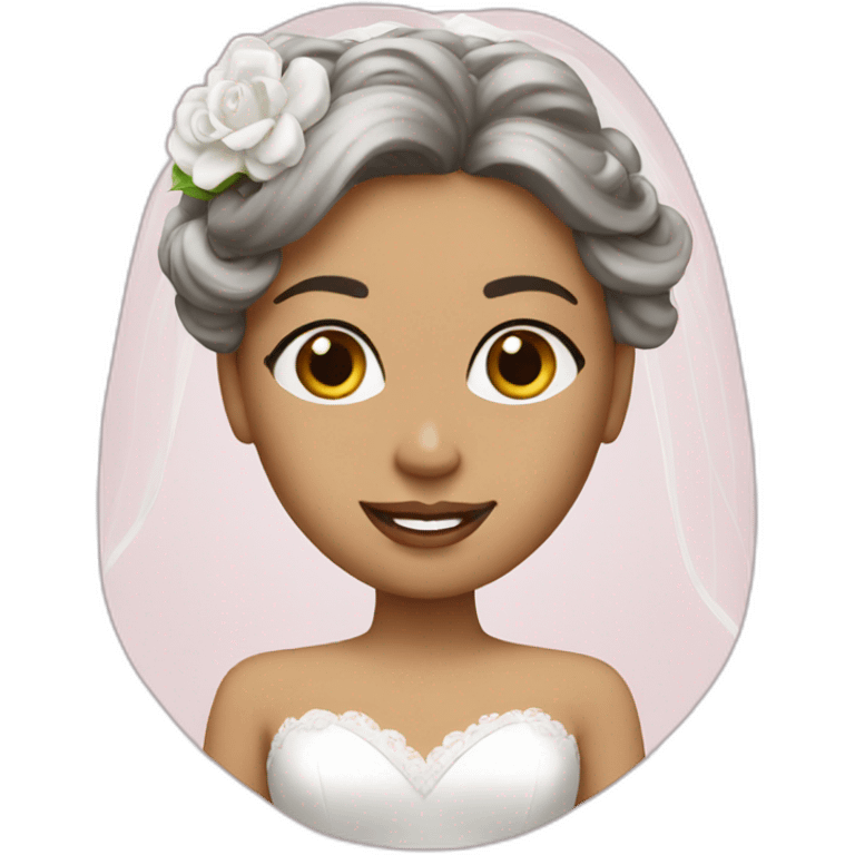 the bride emoji