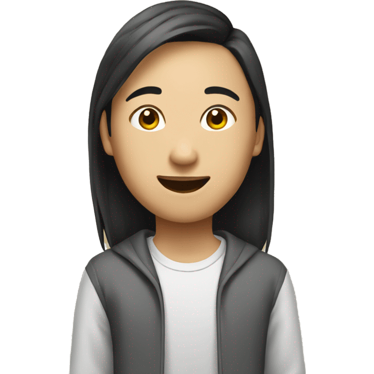 Asian student emoji