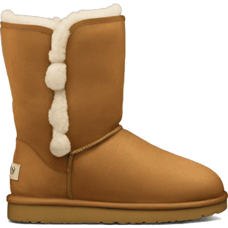 Hickory color Tasman Uggs  emoji