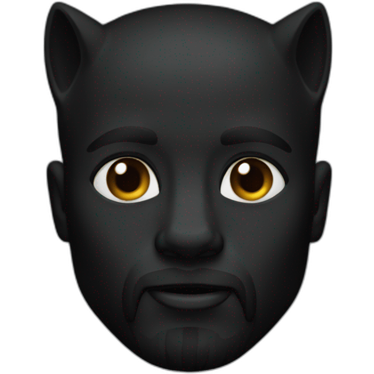 black pantera emoji