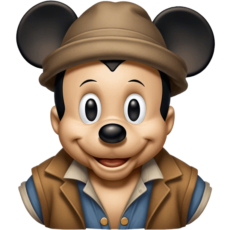 Hobo mickey mouse emoji