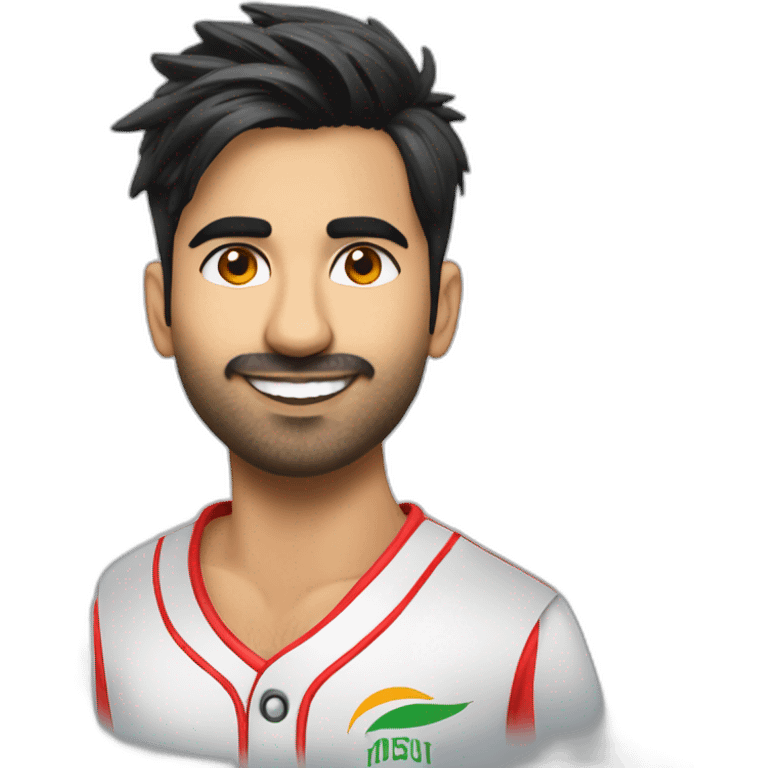 harrdy sandhu PUNJABI SINGER AS CRICKETER emoji