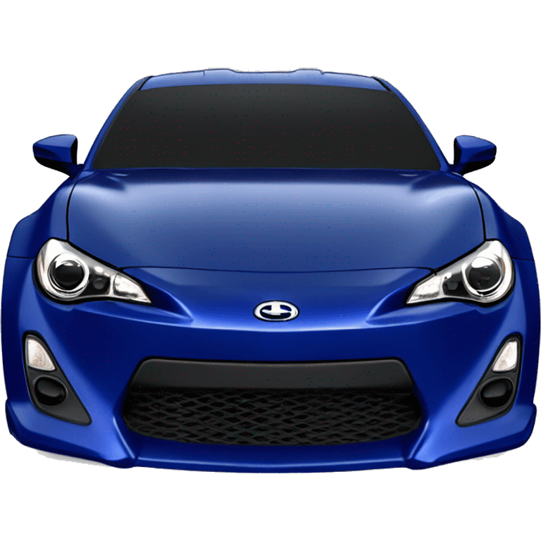   Giant dark blue Scion FR-S rc car emoji