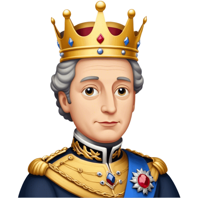 Hamilton king George emoji