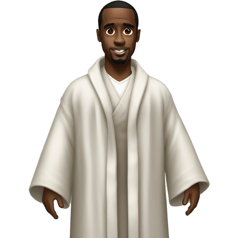 full body P. Diddy wearing a robe emoji