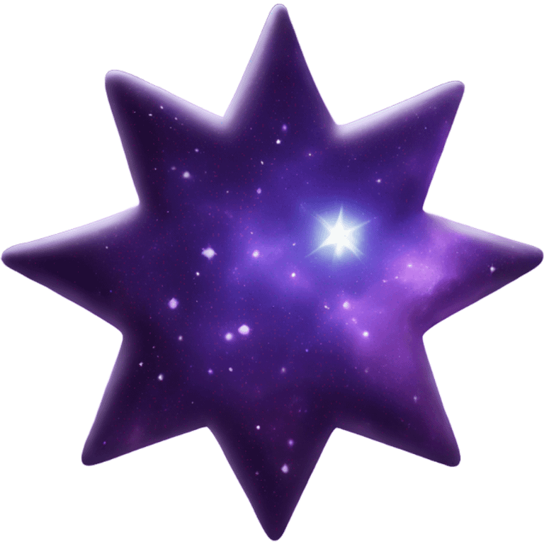 purple galaxy star emoji