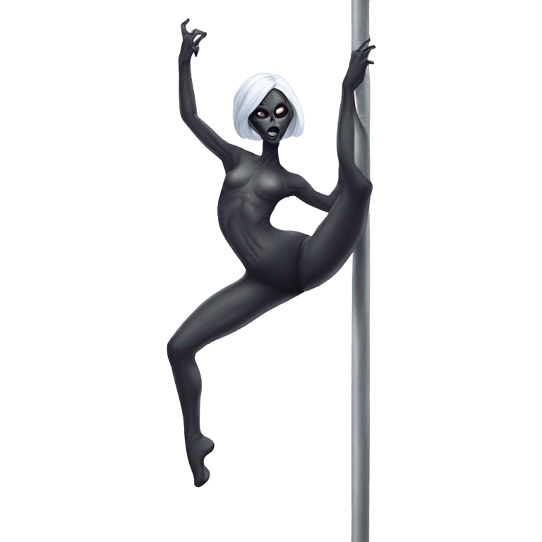 alien woman  Pole dancer emoji