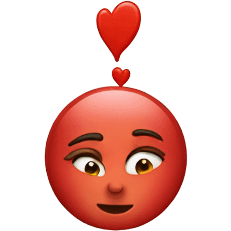 I love you more  emoji